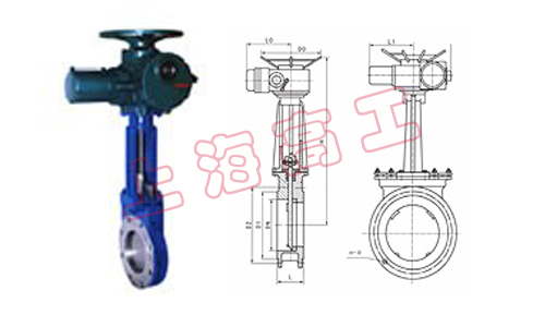 PZ973 電動(dòng)式刀型閘閥